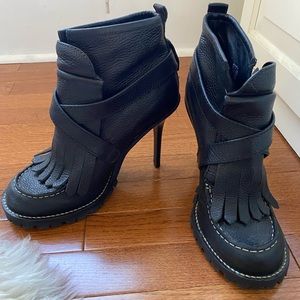Unique Tory Burch Leather Boots 10.5